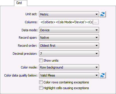 Grid Properties